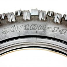 90/100 - 14 14" inch Rear Back Knobby Tyre Tire + Tube PIT PRO Bigfoot Dirt Bike
