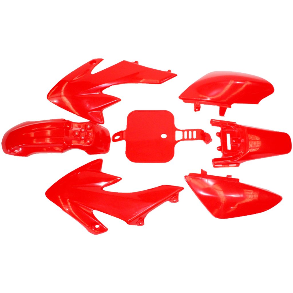 Parafango Posteriore Rosso Per Moto Dirt Bike Stile CRF – PIT PRO – BLYGO - Foto 3