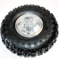 2X 4.10 - 4 4" Inch Rear Back Wheel Rim Tyre 49cc Mini Quad Dirt Bike ATV Buggy