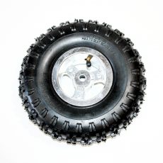 2X 4.10 - 4 4" Inch Rear Back Wheel Rim Tyre 49cc Mini Quad Dirt Bike ATV Buggy