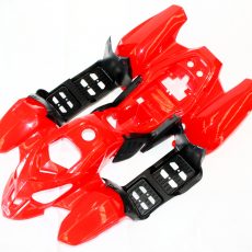 RED Plastics Fairing Fender Guards Cover Kit 110cc 125cc Quad Dirt Bike ATV