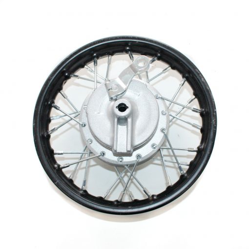 BLACK 2.50 - 10 1.4X 10 10" Inch Back Drum Brake Hub Wheel Rim PIT PRO Dirt Bike