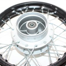 BLACK 2.50 - 10 1.4X 10 10" Inch Back Drum Brake Hub Wheel Rim PIT PRO Dirt Bike