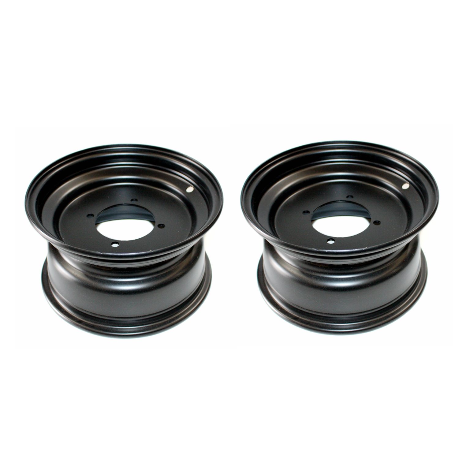 2X 10“ 10 Inch 90mm Hole 4 Stud Front Wheel Rim 200cc 250cc Quad Dirt ...