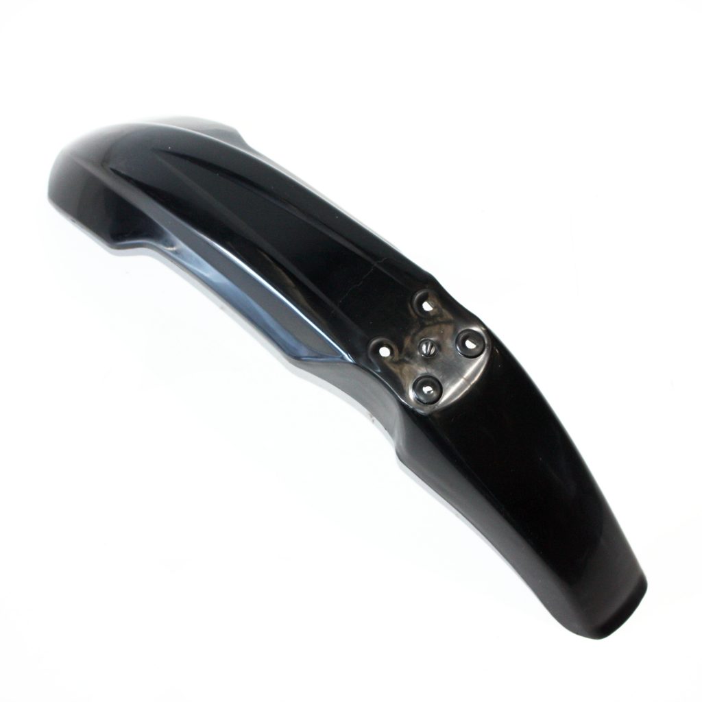 thumbnail interactive-video image 1 of Universal Unpainted Silver Short Front Mudguard Fender Mud Guard 1 of 1