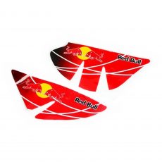 RED Decals Graphic Sticker Kit CRF50 Style Fairing 125cc PIT PRO Trail Dirt Bike