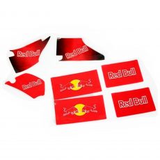 RED Decals Graphic Sticker Kit CRF50 Style Fairing 125cc PIT PRO Trail Dirt Bike
