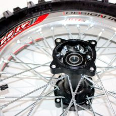 SILVER 90/100 - 14 14" Inch Rear Back Wheel Rim Tyre Tire PIT PRO Dirt Bike