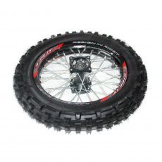 BLACK 90/100 - 14 14" Inch Rear Back Wheel Rim Knoby Tyre Tire PIT PRO Dirt Bike