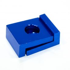 BLUE 15mm Alloy Chain Adjuster Block Tensioner PIT PRO Quad Trail Dirt Bike ATV