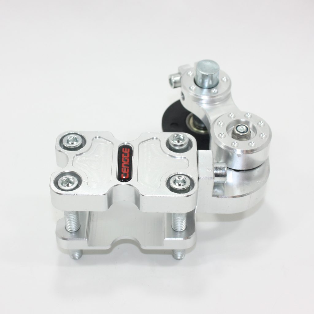 Chain Tightener Guide Assembly Universal ATV Mini Bike Motocross Kart (Red