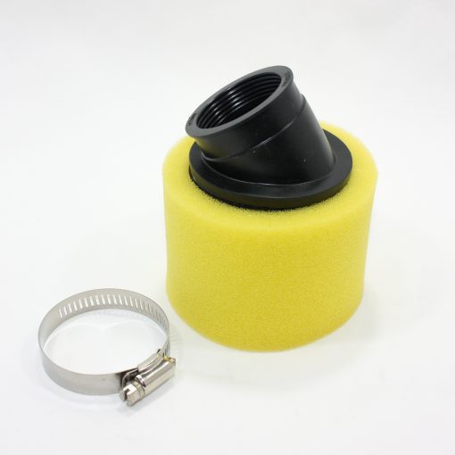 JRL High-Performance Air Filter For Pit & Dirt Bikes – Fits 110cc & 125cc Engines (38mm Angled Design, Double Foam Layer)