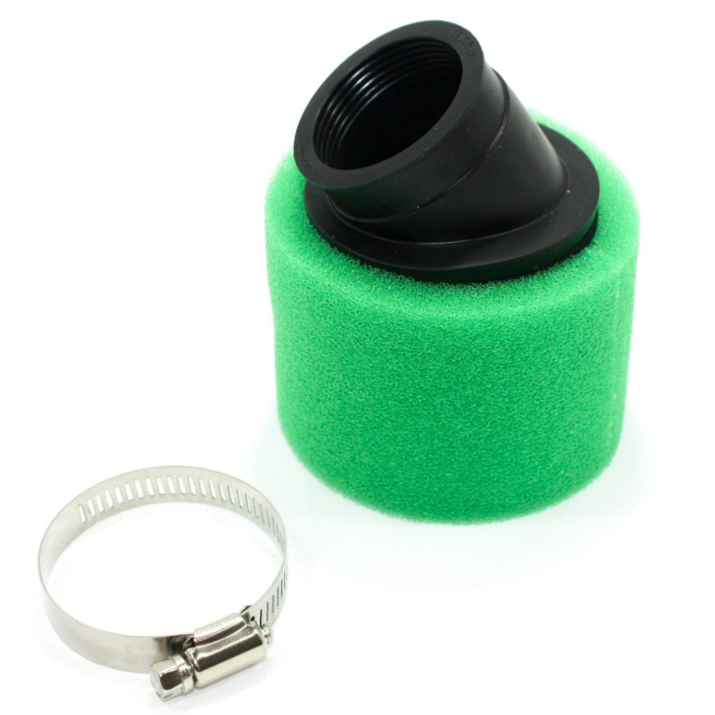 Filtro Aria In Schiuma Piegato Da 32mm Per Moto 50cc 110cc Pit Quad Dirt Bike ATV