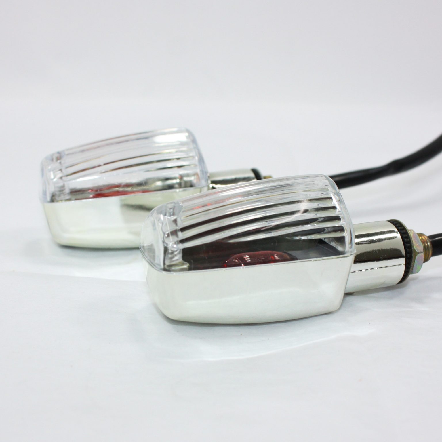 BLYGO 12V Blue LED Turn Signal Indicator Lights – Universal Fit For Dirt Pit Pro Motorcycles & MX Bikes