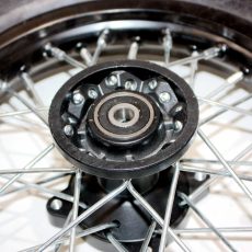 BLACK 2.50 - 10 10" Inch Front Wheel Rim + Knobby Tyre Tire PIT PRO Dirt Bike