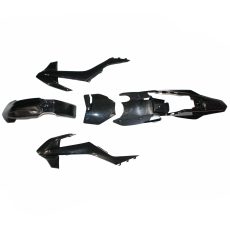 BLACK Plastics Guard Fairing Fender Kit KTM65 STYLE 125cc 140cc PIT PRO Dirt Bike