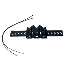 Black Universal Silicone Rubber Tape Exhaust Muffler Cover Trail Dirt MX Bike