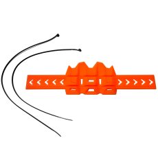 Orange Universal Silicone Rubber Tape Exhaust Muffler Cover Trail Dirt MX Bike