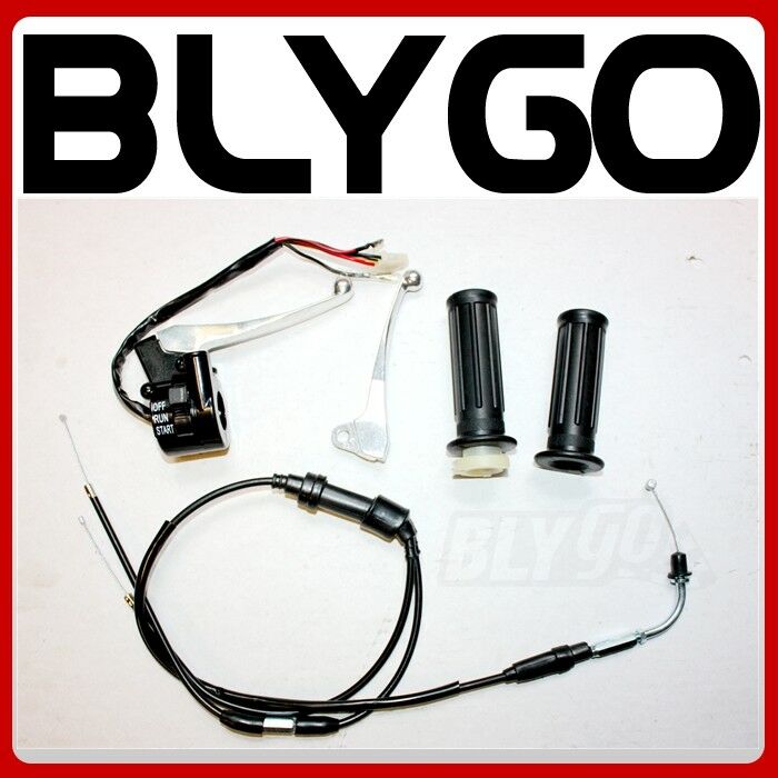 BRAKE LEVER THROTTLE GRIP SWITCH CABLE YAMAHA PW50 PY50 PEEWEE 50