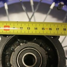BLACK 90/100 - 14 14" Inch Rear Back Wheel Rim Knoby Tyre Tire PIT PRO Dirt Bike