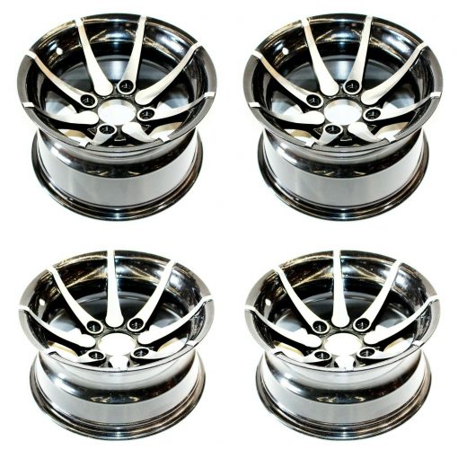 FRONT & REAR 12 INCH ATV UTV Quad Dirt Bike Buggy Gokart Wheel Rim PACKAGE SET 4