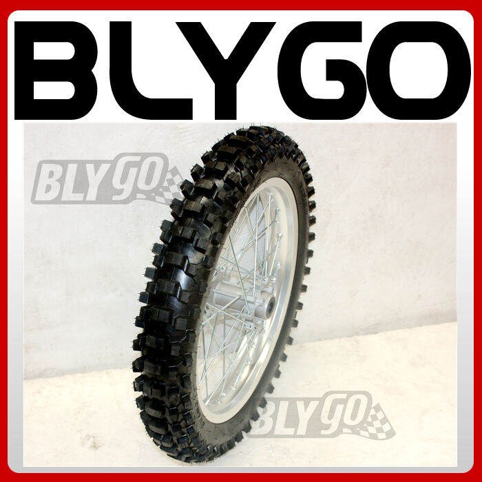 Jeu De Pneus Tout-terrain Avant 80/100-21 Et Arrière 110/90-18 Pour Pit Bike/dirt Bike