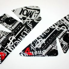 FAMOUS Decals Graphics Sticker Kit CRF50 Style Fairing PIT PRO Trail Dirt Bike