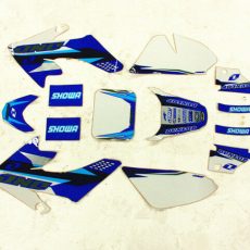 3M Blue Showa Decal Graphics Sticker Kit CRF50 Fairing PIT PRO Trail Dirt Bike