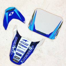 3M Blue Showa Decal Graphics Sticker Kit CRF50 Fairing PIT PRO Trail Dirt Bike
