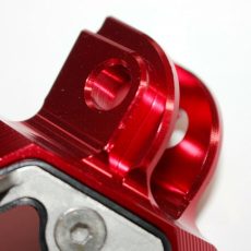 CNC RED Stainless Footpeg Foot Pegs Rest Pedal FX205 65SX MX MOTORCYCLE BIKE